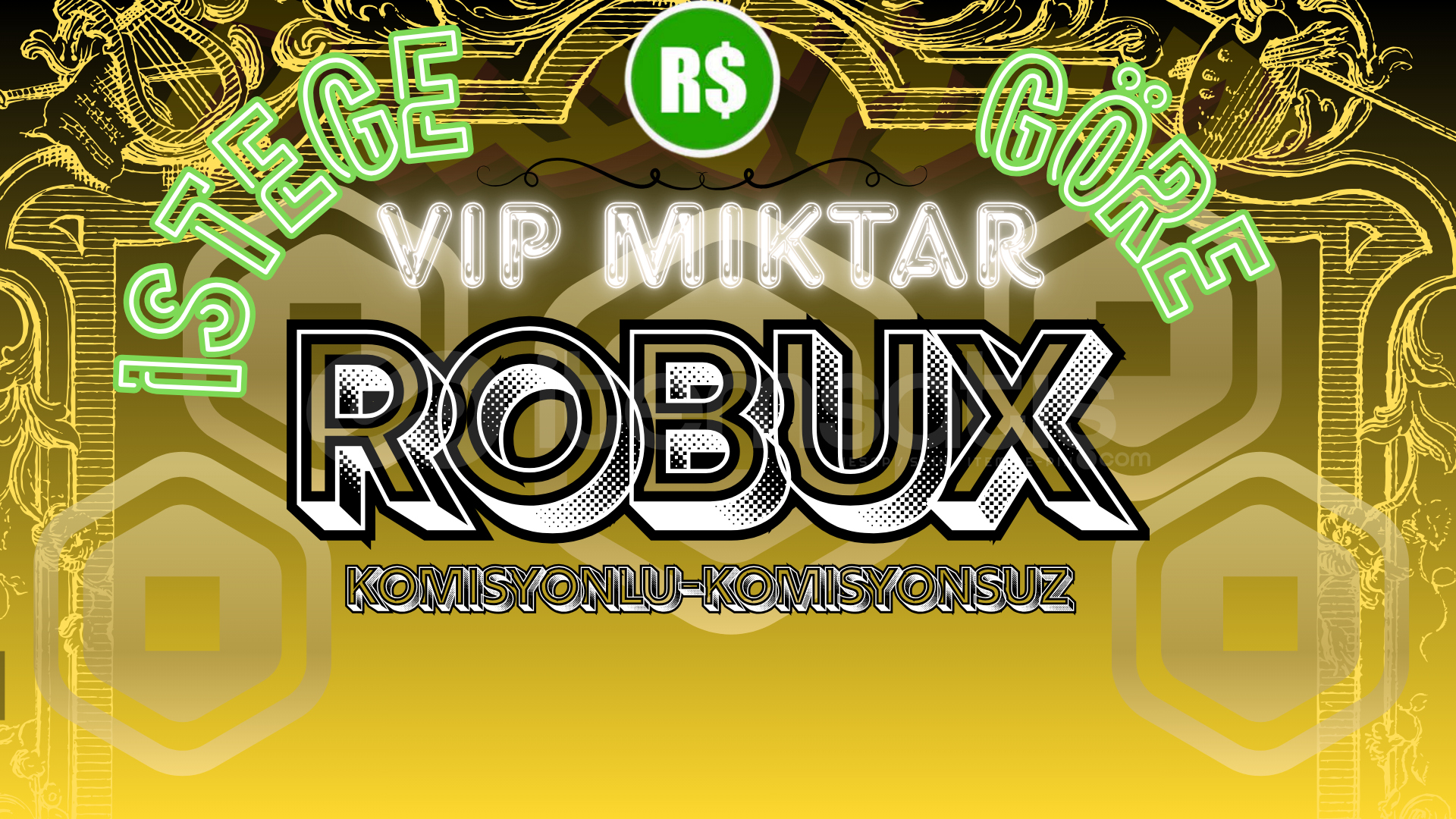 İsteğe Özel Robux İsteğe Özel Robux