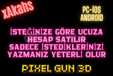 İSTEĞİNİZE GÖRE HESAP SATILIR (PC/İOS/ANDROİD)