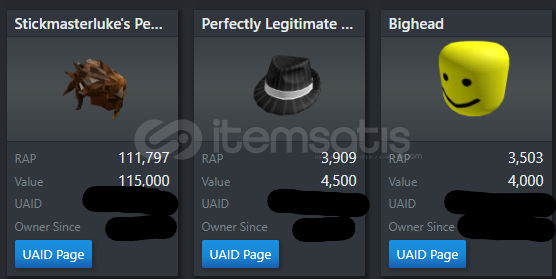 roblox limited  roblox limited