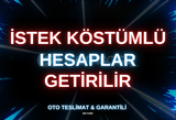 istek skinli istek ranklı hesaplar getirilir