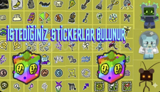 istek sticker bulunur