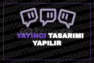 İSTENİLEN TWİTCH TASARIMI YAPILIR!????️