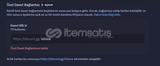 İstisna URL si + Taç Devir