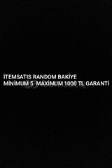 İTEMSATIS RANDOM BAKİYE