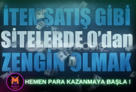 ⭐İTEMSATIŞDA 0'DAN ZENGİN OLMA⭐