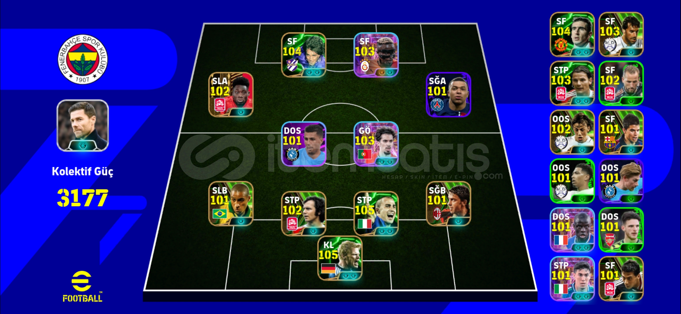 İyi bombacılı hesaplar karşılığında taka. edilir