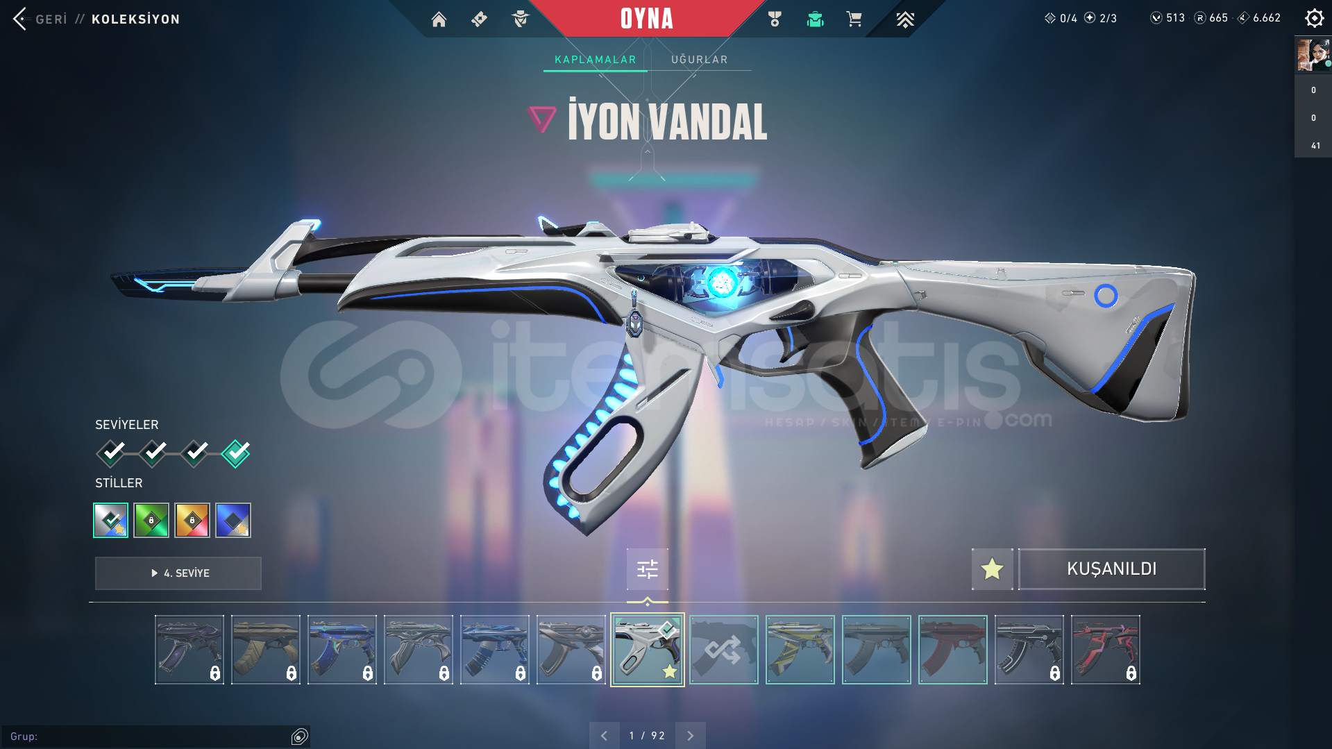 ✨İYON VANDAL✨ASİL PHANTOM SPECTRE✨34 SKİN✨ ✨İYON VANDAL✨ASİL PHANTOM SPECTRE✨34 SKİN✨