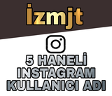 (İzmjt) 5 Haneli Instagram Hesabı 