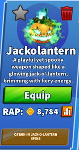 Jackolantern (BLADE BALL)
