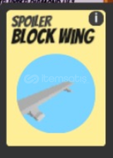 Jailbreak Block Wing Spoiler