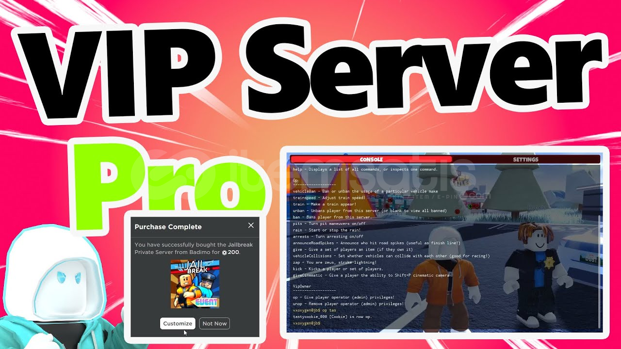 JAİLBREAK VİP SERVER ÖMÜRLÜK JAİLBREAK VİP SERVER ÖMÜRLÜK