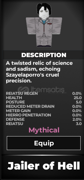 Jailer of Hell - Type Soul Jailer of Hell - Type Soul