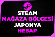 ☣️Japonya Bölgeli | Steam Hesabı