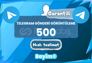 TELEGRAM 500 KİŞİ GÖNDERİ GÖRÜNTÜLEME + GÖNDERİ TEPKİLERİ