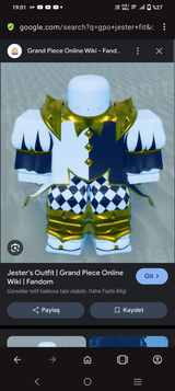 Jester outfit