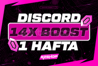 ⭐️ [JET+BOTSUZ] JET DİSCORD 1 HAFTA 14X BOOST⭐️