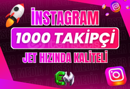⭐️ [JET HIZINDA] 1000 İNSTAGRAM TAKİPÇİ ⭐