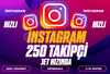 ⭐️ [JET HIZINDA] 250 İNSTAGRAM TAKİPÇİ ⭐