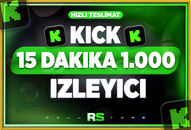 ✨[JET HIZINDA] KİCK 15 DAKİKA 1.000 İZLEYİCİ ✨