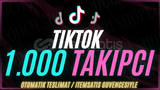 {JET HIZINDA} TİKTOK 1.000 TAKİPÇİ