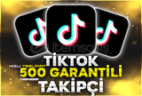 ⭐Jet Hızında⭐Tiktok Kaliteli 500 Takipçi✅