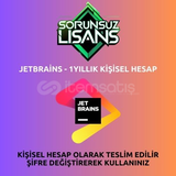 Jetbrains - 1 yıllık kişisel hesap