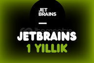 JETBRAİNS 1 Yıllık