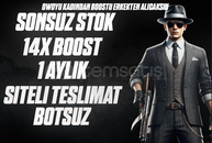 JETTİR BOTSUZ-OTO Teslimat 14x 1 Aylık Boost