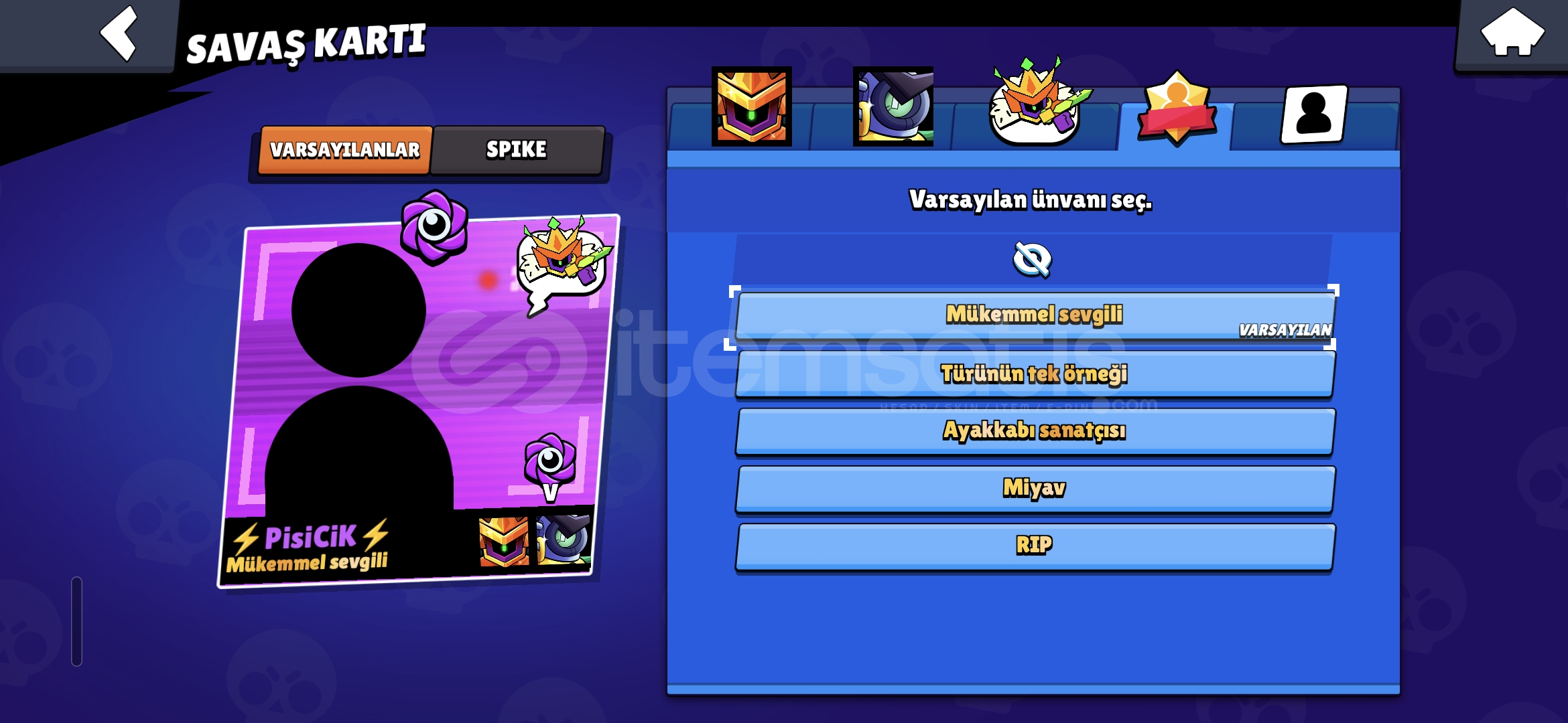 20K KUPA 181SKİNLİ 7TANE HİPERŞARJ 84KARAKTERLİ  20K KUPA 181SKİNLİ 7TANE HİPERŞARJ 84KARAKTERLİ