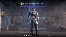 ⭐️John Van Healen Kask SWAT 2 YAMA AJAN⭐️