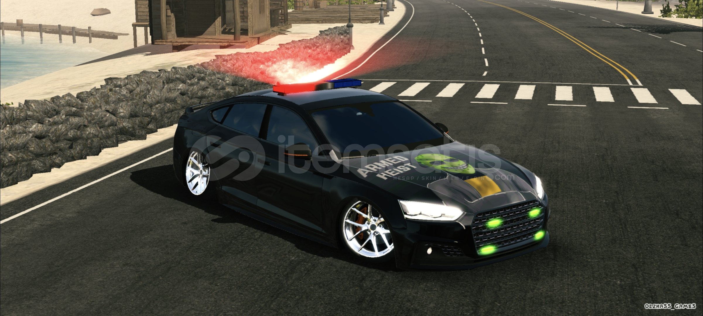Krom jant far 300 hp stok ses çizim Krom jant far 300 hp stok ses çizim