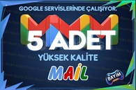 5 ADET MAİL — GOOGLE ONAYLI — EDUMAİL & WORKSPACE