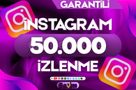 INSTAGRAM 50.000 REELS & VİDEO GÖRÜNTÜLENME / GARANTİLİ