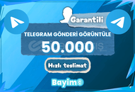 TELEGRAM 50.000 KİŞİ GÖNDERİ GÖRÜNTÜLEME + GÖNDERİ TEPKİLERİ