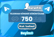 TELEGRAM 750 KİŞİ GÖNDERİ GÖRÜNTÜLEME + GÖNDERİ TEPKİLERİ
