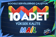 10 ADET MAİL — GOOGLE ONAYLI — EDUMAİL & WORKSPACE