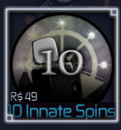 Jujutsu İnfinite : 10 İnnate Spins GİFT
