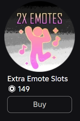 ✅​ [Jujutsu Infinite] Extra Emote Slots