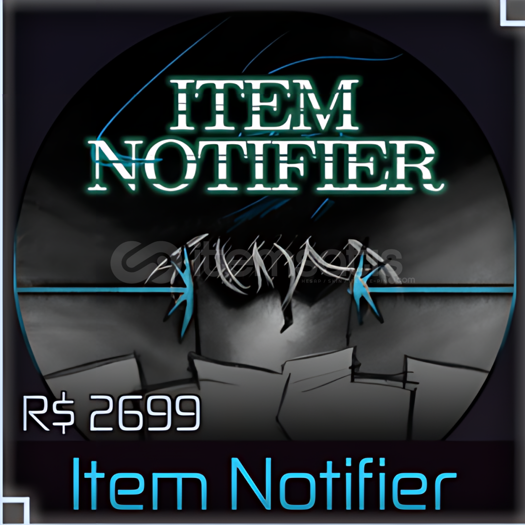 Jujutsu Infinite Item Notifier Jujutsu Infinite Item Notifier