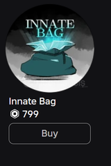 ✅​ [Jujutsu Infinite] Innate Bag