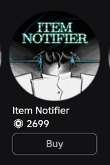 ✅​ [Jujutsu Infinite] Item Notifier
