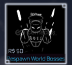 Jujutsu İnfinite : Respawn World Bosses