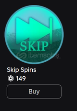 ✅​ [Jujutsu Infinite] Skip Spins