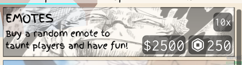 Jujutsu Shenanigans 10x Emote