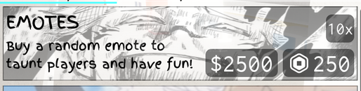 Jujutsu Shenanigans 10x Emote