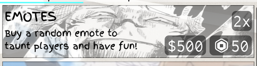 Jujutsu Shenanigans 2x Emote