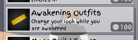 ⭐Jujutsu Shenanigans Awakening Outfits⭐