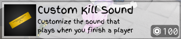 Jujutsu Shenanigans / Custom Kill Sound