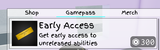 Jujutsu Shenanigans Early Acces Gamepass