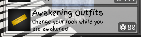 ⭐Jujutsu Shenanigans Awakening Outfits⭐